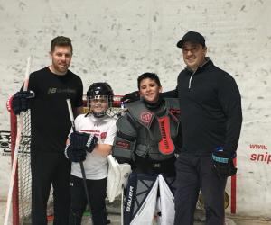 Joe Pavelski spends some quality father-son time training at Extra Hour